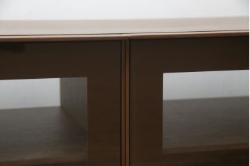 中古　美品　arflex(アルフレックス)　CONDUCTOR(コンダクター)　落ち着いた大人の空間づくりにおすすめなテレビボード(収納棚、戸棚、テレビ台、ローボード、リビングボード)(定価約34万円)(R-067289)