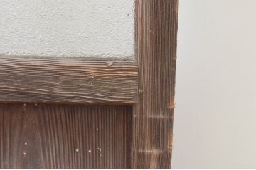 アンティーク建具　大正ロマン　和の空間を演出するガラス戸2枚セット(引き戸)(R-067292)