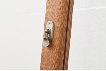 アンティーク建具　大正ロマン　懐かしい雰囲気を感じさせるガラス戸1枚(引き戸)(R-067296)
