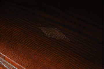 中古　美品　栗材　上質な和の空間を演出する水屋箪笥(食器棚、茶箪笥、戸棚、収納棚、キャビネット)(R-067315)