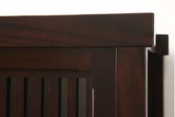 中古　美品　栗材　上質な和の空間を演出する水屋箪笥(食器棚、茶箪笥、戸棚、収納棚、キャビネット)(R-067315)