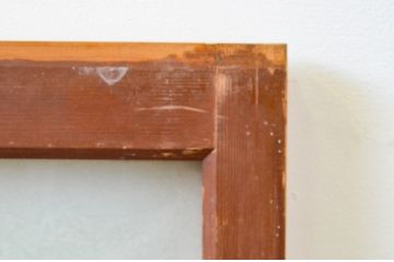 アンティーク建具　大正ロマンの雰囲気漂うガラス窓2枚セット(引き戸、ガラス戸)(R-067329)