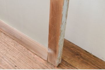 アンティーク建具　ペイント仕上げ限定　大正ロマンの雰囲気漂うガラス窓1枚(引き戸、ガラス戸)(R-067334)