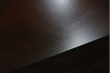 中古　美品　特注品　松本民芸家具　シックな色合いが落ち着いた雰囲気を醸し出すサイドボード(カウンターテーブル、戸棚、収納棚、サイドキャビネット)(R-067431)