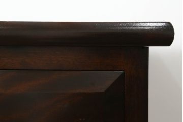 中古　美品　特注品　松本民芸家具　シックな色合いが落ち着いた雰囲気を醸し出すサイドボード(カウンターテーブル、戸棚、収納棚、サイドキャビネット)(R-067431)