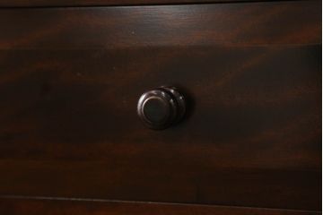 中古　美品　特注品　松本民芸家具　シックな色合いが落ち着いた雰囲気を醸し出すサイドボード(カウンターテーブル、戸棚、収納棚、サイドキャビネット)(R-067431)