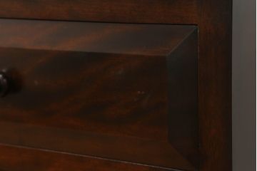 中古　美品　特注品　松本民芸家具　シックな色合いが落ち着いた雰囲気を醸し出すサイドボード(カウンターテーブル、戸棚、収納棚、サイドキャビネット)(R-067431)
