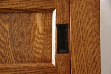 中古　超美品　新古未使用品　品のある佇まいが美しい水屋箪笥(飾り棚、違い棚、キャビネット、収納棚、戸棚、茶箪笥、茶棚)(定価約55万円)(R-067432)