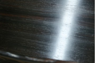 和製ビンテージ　黒檀(黒タン、コクタン、唐木)材　重厚な佇まいが魅力のサイドボード　定価約160万円　(R-067434)