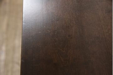 中古　美品　星野民芸家具　クラシカルかつモダンなデザインが魅力のドレッサーとチェアのセット(鏡台、ミラー、化粧台、イス、椅子)(R-067449)