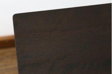 和製アンティーク　大正ロマン　使い込まれた風合いが味わい深いドローリーフテーブル(ダイニングテーブル、エクステンションテーブル、2人掛け、4人掛け、食卓)(R-067453)