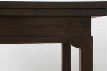 和製アンティーク　大正ロマン　使い込まれた風合いが味わい深いドローリーフテーブル(ダイニングテーブル、エクステンションテーブル、2人掛け、4人掛け、食卓)(R-067453)