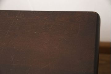 中古　松本民芸家具　F型食卓　クラシカルな雰囲気を醸し出すダイニングテーブル(食卓、4人掛け、作業台)(R-067457)