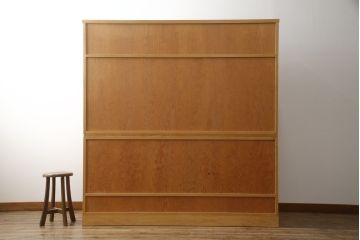 中古　美品　屋久杉　上品な佇まいで和の空間を引き立てる茶箪笥(水屋箪笥、茶棚、戸棚、収納棚、飾り棚)(定価約115万円)(R-067462)