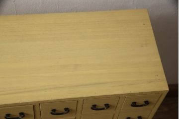 和製ビンテージ　小物整理に大活躍!引き出し25杯の薬箪笥(薬タンス、チェスト、小物収納、引き出し、店舗什器、百味箪笥、百目箪笥、ヴィンテージ)(R-067463)