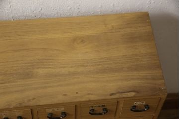 和製ビンテージ　小物整理に大活躍!引き出し25杯の薬箪笥(薬タンス、チェスト、小物収納、引き出し、店舗什器、百味箪笥、百目箪笥、ヴィンテージ)(R-067464)