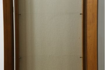 中古　美品　イタリア家具　セルバ社(SELVA)　クラシカルなデザインが魅力の縦型キュリオケース(ガラスケース、ショーケース、飾り棚、ディスプレイ棚、キャビネット)(R-067468)