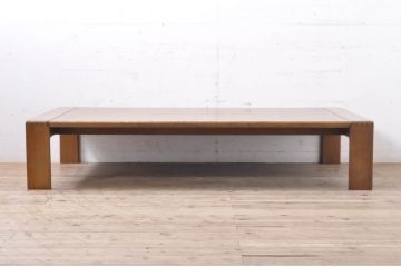 中古　CONDE HOUSE(カンディハウス)　BOLS(ボルス)　和洋どちらにも合わせやすいセンターテーブル(リビングテーブル、ローテーブル、座卓)(R-067481)