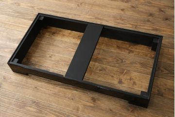 中古　民芸家具　漆塗り　朱塗りの鮮やかな色合いが目を惹くローチェスト(引き出し、収納箪笥、ローボード、テレビ台、テレビボード)(R-067494)