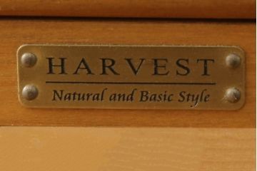 中古　ハーベスト(HARVEST)　ビクトリアンTVユニット　W1600　パイン材　デザインガラスがお洒落!!カントリーテイストのお部屋におすすめなテレビ台(ローボード、テレビボード、リビングボード、収納棚、戸棚、キャビネット)(定価約22万円)(R-067495)