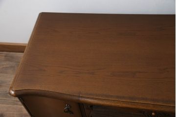 中古　超美品　松永工房　Continue(カンティーニュ)　品のある佇まいが魅力のテレビボード(テレビ台、ローボード、キャビネット、収納棚、戸棚)(定価約23万円)(R-067498)