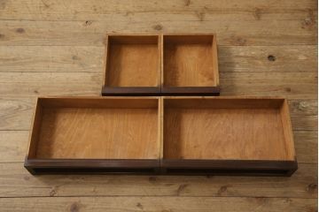 和製ビンテージ　松本民芸家具　#523型小抽斗　高山デザイン　上品な佇まいが魅力の小引き出し(チェスト、卓上収納、小物収納、ヴィンテージ)(R-067512)