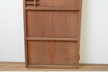 アンティーク建具　杉材　どこか懐かしい雰囲気を感じる片開きドア1枚(木製扉、ドア)(R-067528)