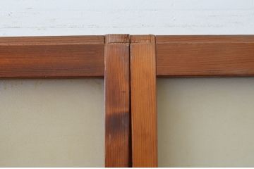 アンティーク建具　大正ロマン　レトロな空間作りにおすすめなガラス戸4枚セット(引き戸)(R-067536)