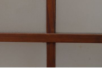 アンティーク建具　大正ロマン　レトロな空間作りにおすすめなガラス戸4枚セット(引き戸)(R-067537)