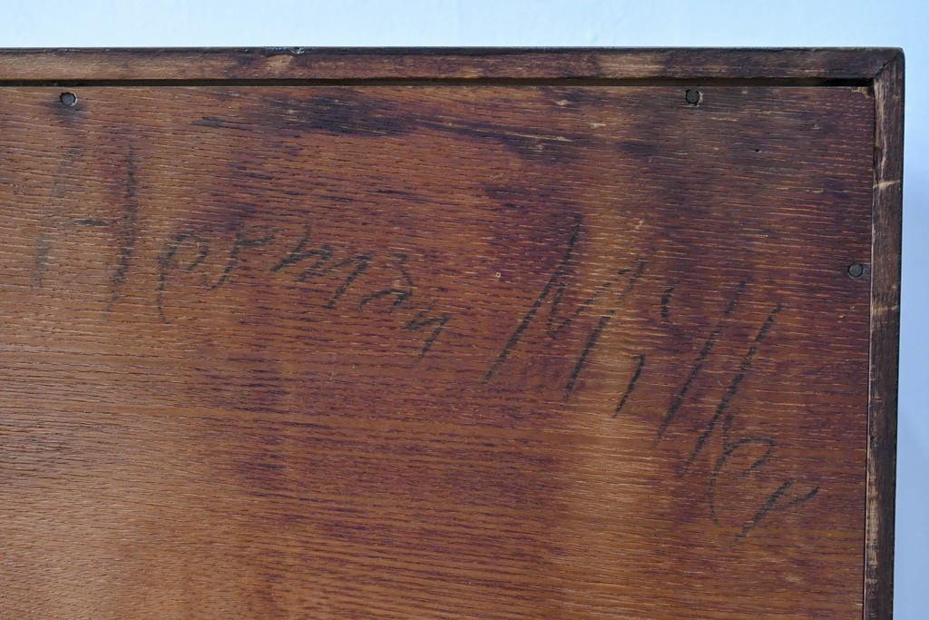 アメリカビンテージ　George Nelson(ジョージ・ネルソン)　Hermanmiller(ハーマンミラー)社製　ミッドセンチュリーデザインのサイドボード　(R-067617)