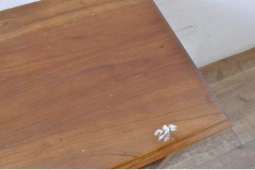 中古　Stickley(スティックレー、スティックレイ)　シンプルで上品な佇まいが魅力の引き出し付きサイドテーブル(ナイトテーブル、エンドテーブル、ローテーブル、花台、飾り台、ヴィンテージ)(R-067619)