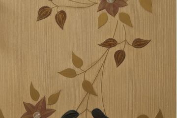 中古　高級品!!　福岡県大川産　蒔絵入り　上質な和の空間を演出する総桐箪笥(並厚、桐たんす、衣装箪笥、着物箪笥、収納タンス、和タンス、引き出し)(R-067632)