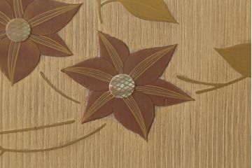 中古　高級品!!　福岡県大川産　蒔絵入り　上質な和の空間を演出する総桐箪笥(並厚、桐たんす、衣装箪笥、着物箪笥、収納タンス、和タンス、引き出し)(R-067633)