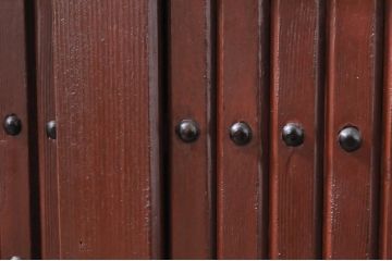 和製アンティーク　六尺　上質な空間を演出する水屋箪笥サイドボード(水屋箪笥、食器棚、戸棚、収納棚、)(R-067650)