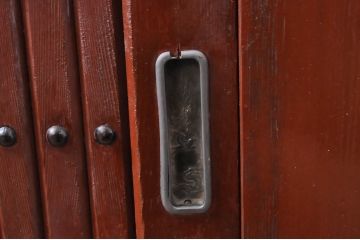 和製アンティーク　六尺　上質な空間を演出する水屋箪笥サイドボード(水屋箪笥、食器棚、戸棚、収納棚、)(R-067650)