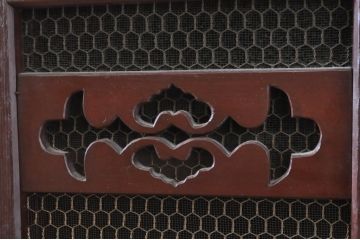 和製アンティーク　六尺　上質な空間を演出する水屋箪笥キャビネット(水屋箪笥、食器棚、戸棚、収納棚、引き出し)(R-067651)