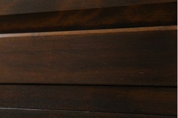 中古　美品　松本民芸家具　直線的なデザインがシックな印象を醸し出すD型和タンス(箪笥、チェスト、衣装タンス、着物箪笥)(定価約67万円)(R-067660)