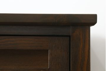 中古　葉山ガーデン(Hayama Classic)　上質な和の空間を演出する格子引き戸の水屋箪笥サイドボード(食器棚、茶箪笥、サイドキャビネット、収納棚、戸棚、店舗什器)(R-067680)