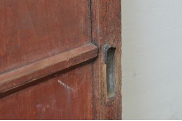 アンティーク建具　大正ロマンの雰囲気を高める小さな板戸窓4枚セット(引き戸)(R-067717)