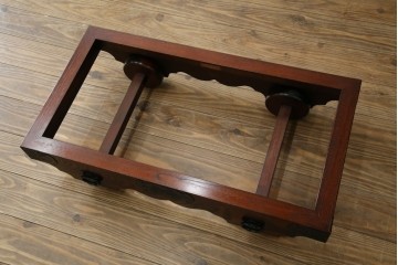 中古　美品　欅産業　漆塗り　仙台箪笥　KC-18　力強い杢目が目を引く中型車箪笥　定価約55万円　(R-067737)