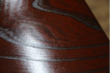 中古　美品　欅産業　漆塗り　仙台箪笥　KC-18　力強い杢目が目を引く中型車箪笥　定価約55万円　(R-067737)