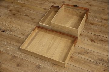 和製アンティーク　激レア　希少!!　総桐材　漆塗り　小箪笥より小さな庄内豆箪笥(枕箪笥、庄内箪笥、時代箪笥、整理タンス、収納タンス、和たんす、卓上収納、小物収納、サイドチェスト、引き出し)(R-067739)