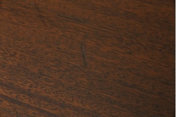 和製アンティーク　総欅(ケヤキ)材　和の趣漂う杢目の素晴らしい長火鉢　(R-067741)