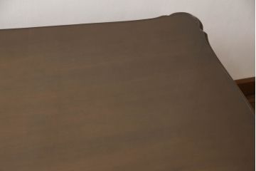 中古　美品　カリモク家具(karimoku)　domani(ドマーニ)　Louis(ルイ)XVシリーズ　優雅な佇まいが魅力的なダイニングテーブル(食卓、6人掛け、8人掛け)(定価約55万円)(R-067769)