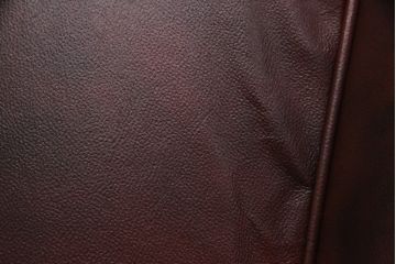 中古　イタリア高級家具　本革　貝殻のようなシェルバックのデザインがお洒落な1人掛けレザーソファ(ラウンジチェア、アームソファ、一人掛けソファ、パーソナルチェア)(R-067771)