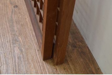 アンティーク建具　山と海どちらの風情も味わえる書院戸2枚セット(窓、書院戸、引き戸)(R-067795)
