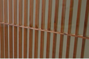 アンティーク建具　両面ガラス　和モダンな雰囲気づくりにおすすめの書院戸2枚セット(組子、引き戸、ガラス戸)(R-067825)