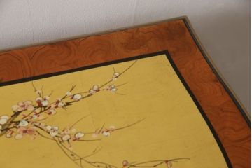 中古　美品!!　シノワズリ様式　優美で華やかな装飾が見事な猫脚チェスト(コモード、サイドボード、サイドチェスト、引き出し、中国美術)(R-067910)