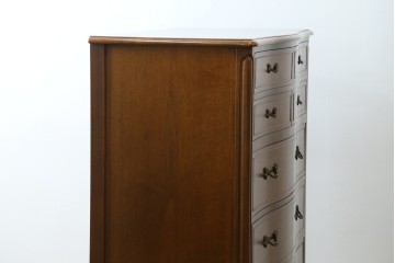 中古　美品　DREXEL HERITAGE(ドレクセルヘリテイジ)　Touraine(ツーレイン)　マホガニー材製の贅沢なアンティーク調チェスト　(R-067912)