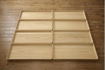 中古　美品　伝統工芸士　田澤謙介作　繊細な金具が上品な雰囲気を演出する加茂総桐箪笥(大丸、四方丸、桐たんす、着物箪笥、引き出し、衣装タンス、和タンス)(R-067916)